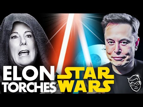 Elon Musk Preparing To Buy STAR WARS!? Media FREAKS-OUT at Elon’s Obsession With Disney Star Wars