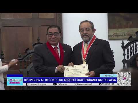 Trujillo: distinguen al reconocido arqueólogo peruano Walter Alva
