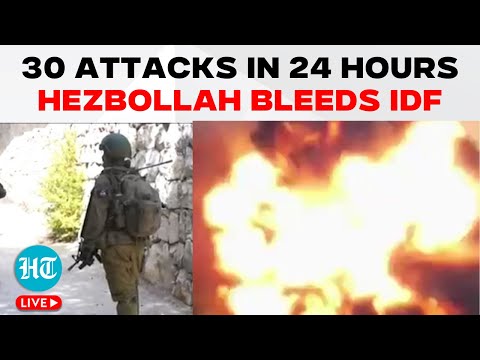 LIVE | Hezbollah Hits IDF With Rockets & IEDs As Israel Continues Strikes In Beirut, Syria | Iran