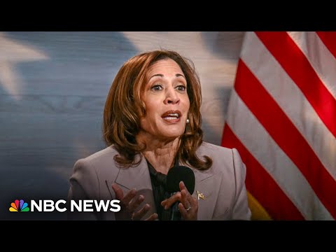 Harris talks economy, Trump comments about immigrants in Ohio in NABJ event