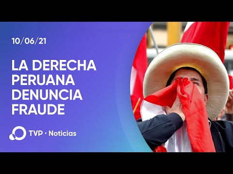 La derecha en Perú denuncia irregularidades en el escrutinio del balotaje presidencial