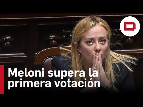 Giorgia Meloni supera la primera votación de su investidura en el Parlamento