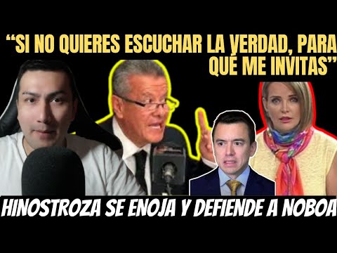Augusto Tandazo vs. Janeth Hinostroza “Tremenda Discusión” Por Consulta Popular de NOBOA