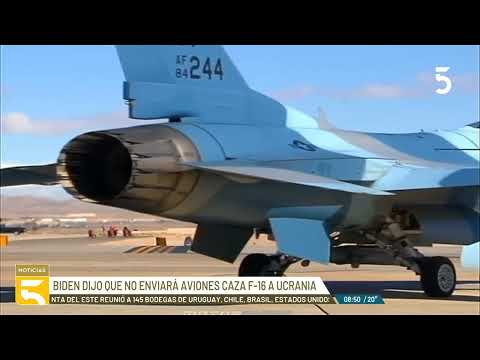 Occidente debate el envío de aviones de combate F-16 a Ucrania