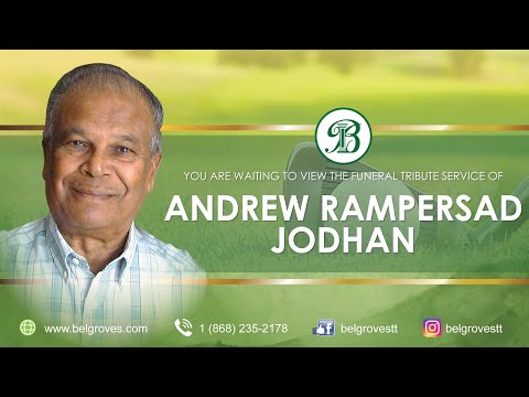 Andrew Rampersad Jodhan Tribute Service