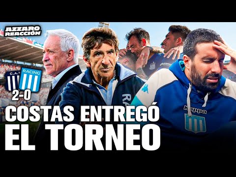 COSTAS REGALÓ EL TORNEO: RACING PERDIÓ 2-0 ANTE TALLERES // AZZARO REACCIÓN Y ANÁLISIS