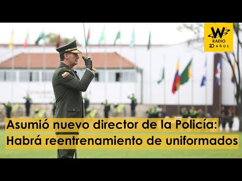 Reentrenamiento de policías: primera decisión del nuevo director de Policía