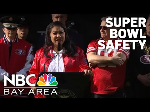 San Francisco leaders remind public to be safe, responsible on Super Bowl Sunday