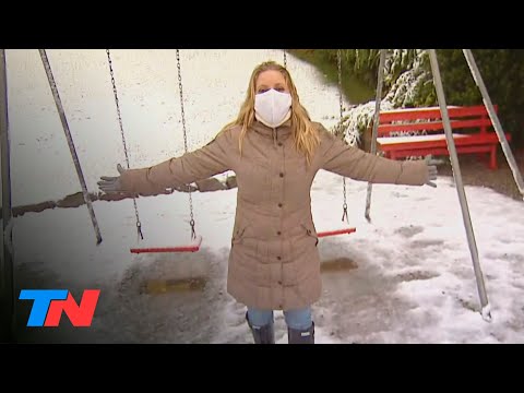 Coronavirus | La Argentina en cuarentena: TN en Bariloche durante la primera nevada del año