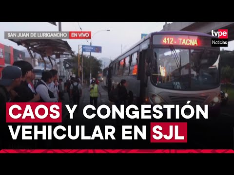 Corredor Morado: pasajeros esperan buses en paraderos durante varios minutos