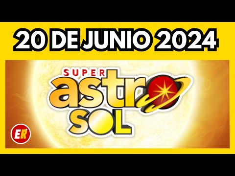 Resultado del ASTRO SOL del jueves 20 de junio de 2024