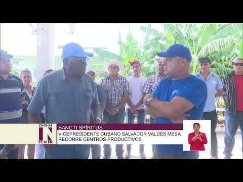 Cuba: Chequean producción de alimentos en Sancti Spíritus