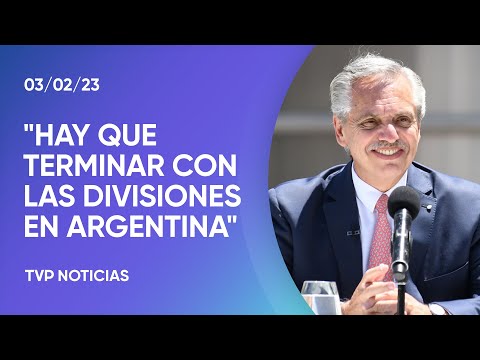 Alberto Fernández: Estamos moviendo la economía. El desarrollo empieza a verse