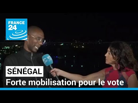 Présidentielle au Sénégal : forte mobilisation pour le vote • FRANCE 24