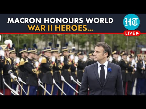 LIVE | French President Macron Attends World War II ‘Victory In Europe’ Day Ceremony