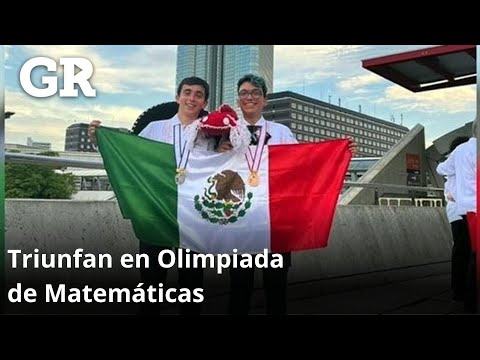 Triunfan en Olimpiada de Matemáticas