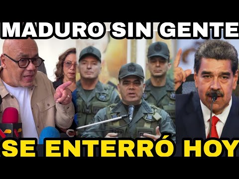 JORGE RODRIGUEZ HACE PEDAZO LA DECISIÓN DE NICOLAS MADURO DE ABANDONAR VENEZUELA