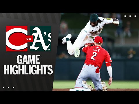 Reds vs. As Highlights (9/13/25) | MLB Highlights