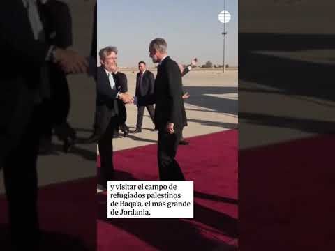 El rey llega a Amán para mostrar su apoyo a Jordania para lograr la paz en Oriente Medio