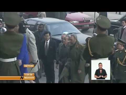 Arribó presidente cubano a China para cumplimentar una  visita oficial