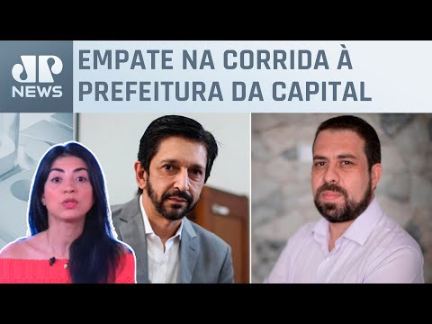 Nova pesquisa mostra Nunes com 26,9% e Boulos 24,7% em SP; Luana Tavares analisa