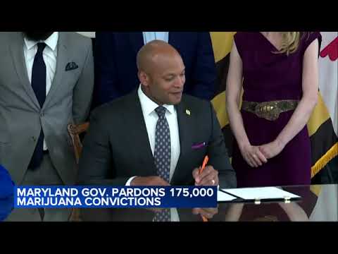 Maryland Gov. Wes Moore pardoning 175,000 marijuana convictions