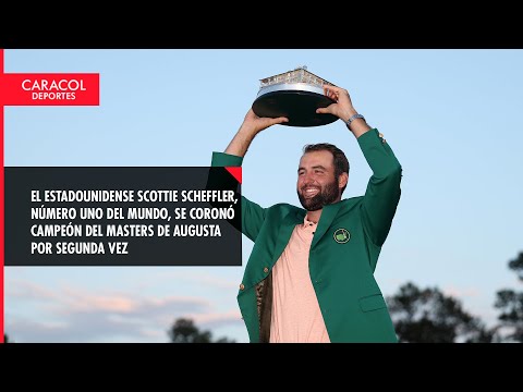 Scottie Scheffler se coronó campeón del Masters de Augusta por segunda vez