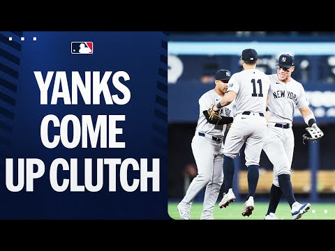 The Yankees RALLY for a late comeback! (5 RUNS between 8th and 9th!)