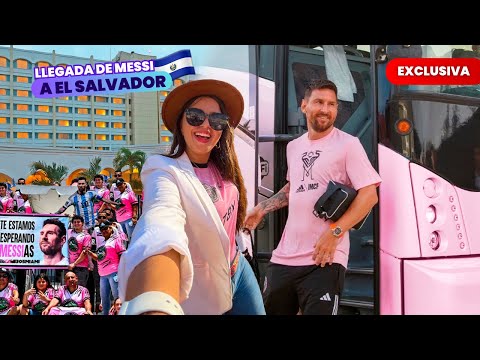 EXCLUSIVA LO MEJOR DE MESSI EN EL SALVADOR lo que no SE VIO EN los MEDIOS #elsalvador