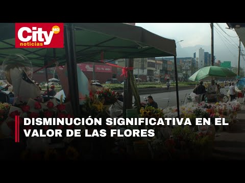 Los precios de las flores en Bogotá bajaron 50% tras el fin del paro | CityTv