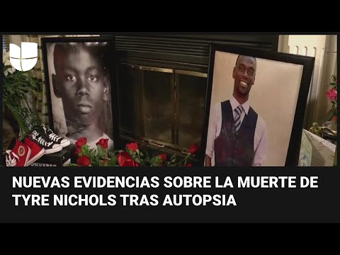 Revelan resultados de autopsia de Tyre Nichols, que murió días después de un incidente con policías