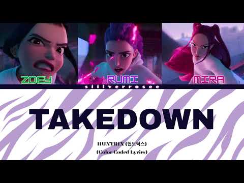 HUNTRIX (헌트릭스) (Color Coded Lyrics) - TAKEDOWN