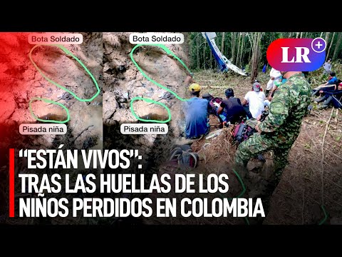 Militares dicen estar muy cerca de los niños perdidos en la selva de Colombia: “Están vivos” | #LR