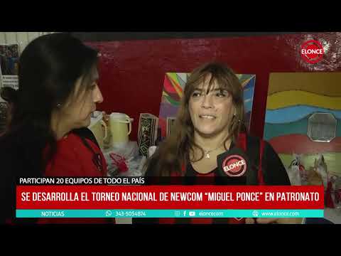 Se desarrolla el torneo nacional de newcom Miguel Ponce en Patronato