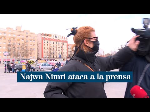 Nawja Nimri se pone agresiva con la prensa: Quita la puta cámara que te meto