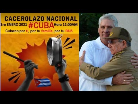 Convocan cacerolazo contra la dictadura en toda Cuba para el 1ro de enero del 2021 @ 12AM