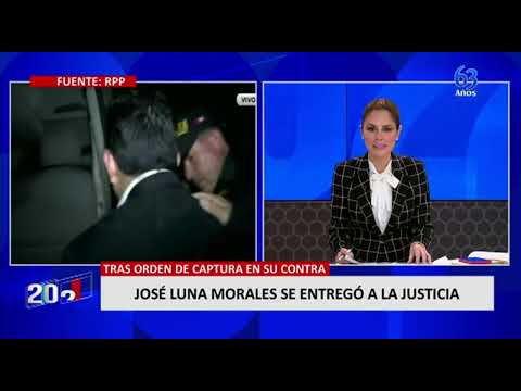 José Luna Morales, minutos antes de entregarse a la Policía: “Yo no me corro de la justicia” (3/3)