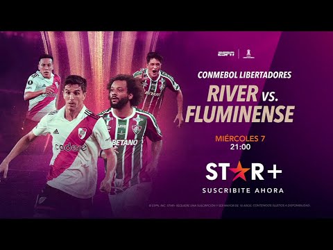 River Plate VS. Fluminense - Copa CONMEBOL Libertadores 2023 - Fase de Grupos - Star+ PROMO