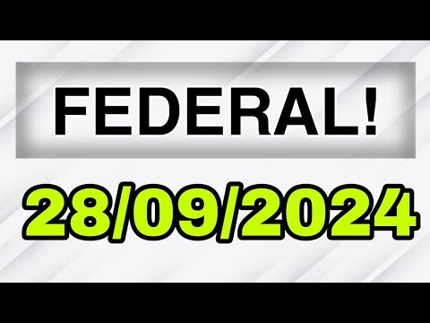 FEDERAL! REFORÇO DO DIA! 28/09/2024