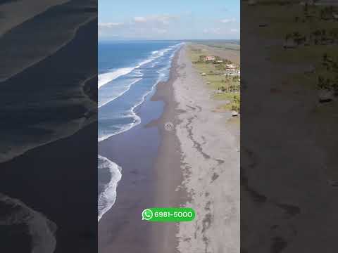 Front beach lots for sale in Playa La Baqueta, Chiriquí. 6981.5000