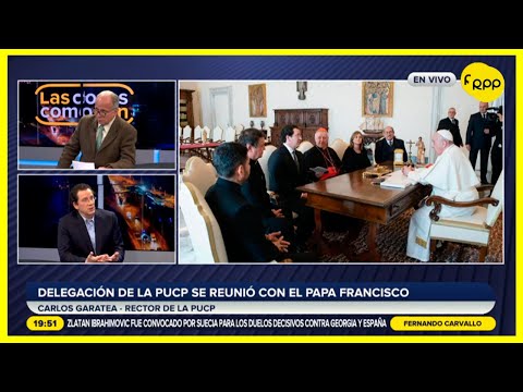 Delegación de la PUCP se reunió con el Papa Francisco y autoridades eclesiásticas en el Vaticano