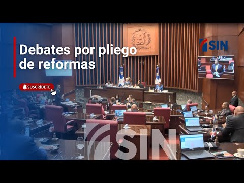Senadores de oposición advierten enfrentarán disposiciones de reforma a la Constitución