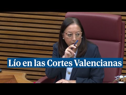 Lío durante la votación en las Cortes Valencianas: Lo hacemos a mano alzada y que les den por saco