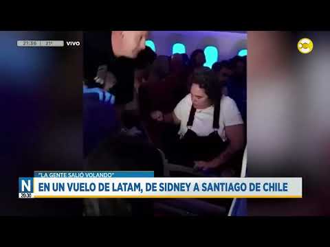 Accidentes en un vuelo de LATAM de Sidney a Santiago de Chile ?N20:30? 11-03-24