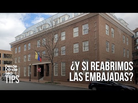 ¿Reabrirán la Embajada y los consulados de Venezuela en EEUU?