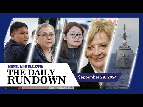 #TheDailyRundown Top Stories of September 28, 2024