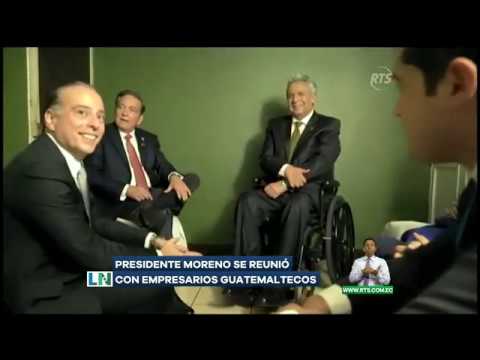 Presidente Moreno se reunió con empresarios guatemaltecos