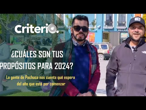 ¿Cuáles son los propósitos de año nuevo de los pachuqueños?