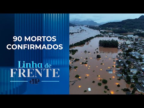 Chuvas no RS já afetaram 1,4 milhão de pessoas | LINHA DE FRENTE