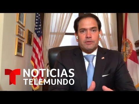 Marco Rubio dice no saber de situación con familias indocumentadas | Noticias Telemundo